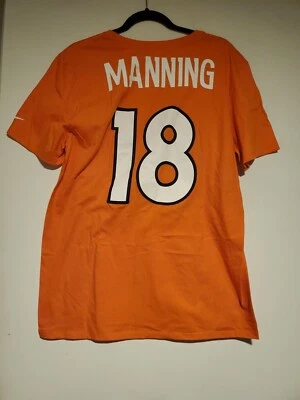 Camiseta deportiva para hombre Nike NFL Denver Broncos Peyton Manning #18 talla L Foto 1 de 4