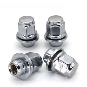 4x Carbon Steel Wheel Lug Nuts Studs Bolts M12x1.5 For Lexus Toyota 90942-01033; - Picture 1 of 10