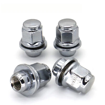 4x Carbon Steel Wheel Lug Nuts Studs Bolts M12x1.5 For Lexus Toyota 90942-01033; - Image 1 of 4