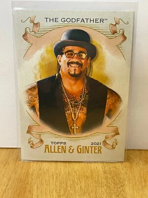 2021 WWE Topps Heritage Allen & Ginter #AG-30 The Godfather Wrestling - Image 1 of 2