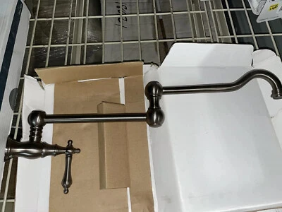 Pegasus 132229 KPT-ORB-L 传统锅填充水龙头 油擦 青铜  — 第 1/4 张图片