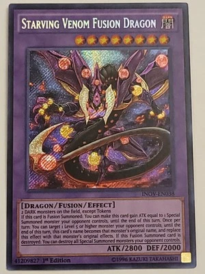 Starving Venom Fusion Dragon INOV-EN038 Invasion: Vengeance 1st Edition - Image 1 of 4