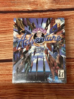 VTG Science Adventure Isaac Asimov MS-DOS 1992 Big Box Learning Game BRAND NEW - Image 1 of 2