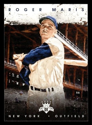 2016 PANINI DIAMOND KINGS ROGER MARIS 18 MINT BASEBALL NEW YORK YANKEES - Image 1 of 2