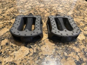 Vintage 90’s Mid School BMX GT Dyno Style Pedals 1/2” VP-816 Freestyle Racing - Picture 1 of 13