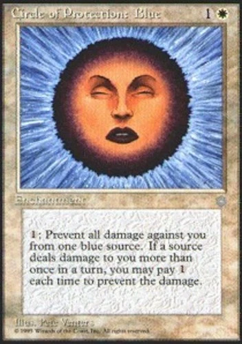 Circle of Protection: Blue - Ice Age # MTG Magic The Gathering - Image 1 of 1