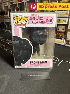 NETFLIX SQUID GAME FRONT MAN FUNKO POP TELEVISION VINYL FIGURE #1486 + EXP POST - Picture 1 of 8