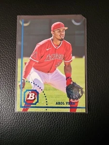 2022 Bowman Heritage Prospects Image Swap Variation - Arol Vera #BHP-87 Angels - Picture 1 of 2