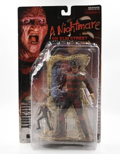 McFarlane Toys Movie Maniacs - A Nightmare on Elm Street Freddy Krueger (Bloody) - Picture 1 of 3