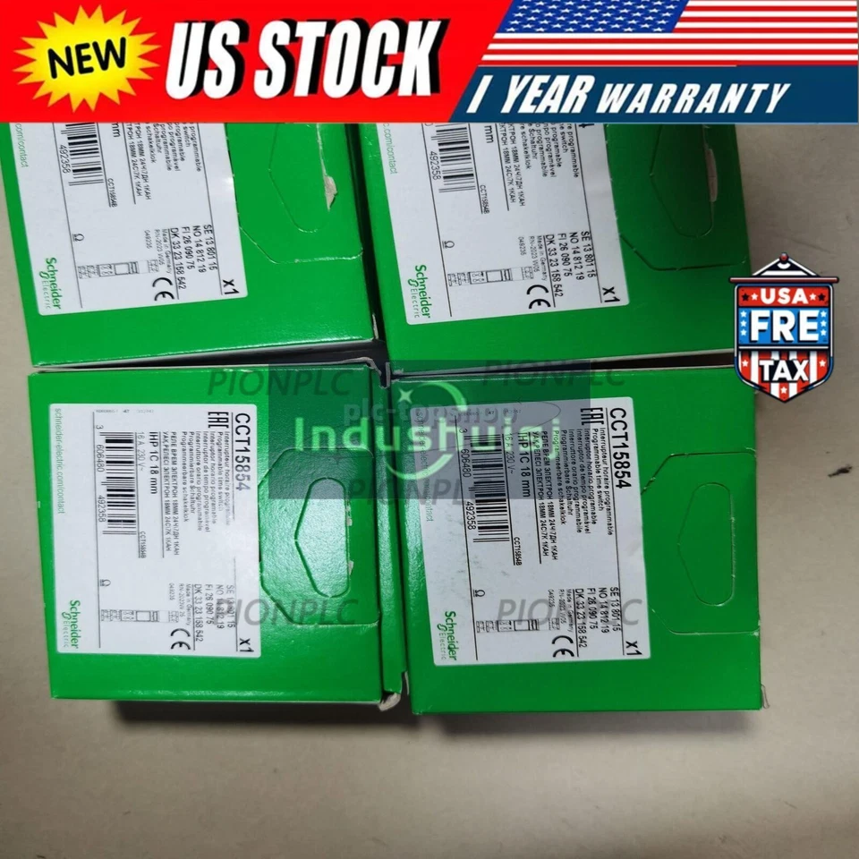 In Box Timer for DIN Rail 1-Channel 1C 16A CCT15854 /T1DE NEW - Image 1 of 1