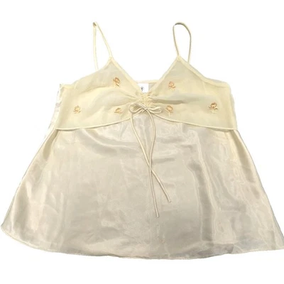 Top Babydoll Colección Sunset Mujer Mediano Transparente Floral Bordado Lencería Foto 1 de 4