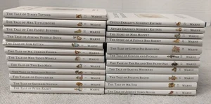 23 Beatrix Potter Hardback Books The Tale Of Peter Rabbit And Other Tales... - Imagen 1 de 7