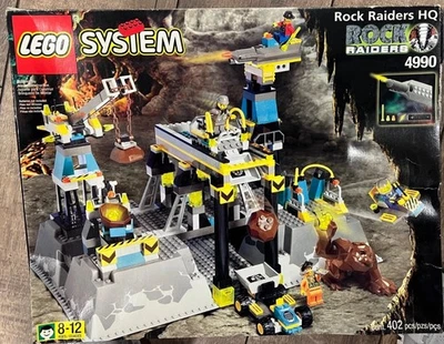 LEGO Rock Raiders: The Rock Raiders Hq (4990) juego completo bolsas sin abrir nunca usadas Foto 1 de 3