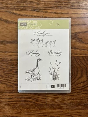 Stampin' Up! Juego de 6 estampillas adhesivas de humedales 126697 Foto 1 de 3