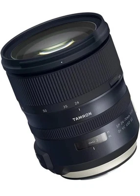 Lente Tamron SP 24-70mm f/2.8 Di VC USD G2 para montagem Canon (AFA032C-700) - Imagem 1 de 3