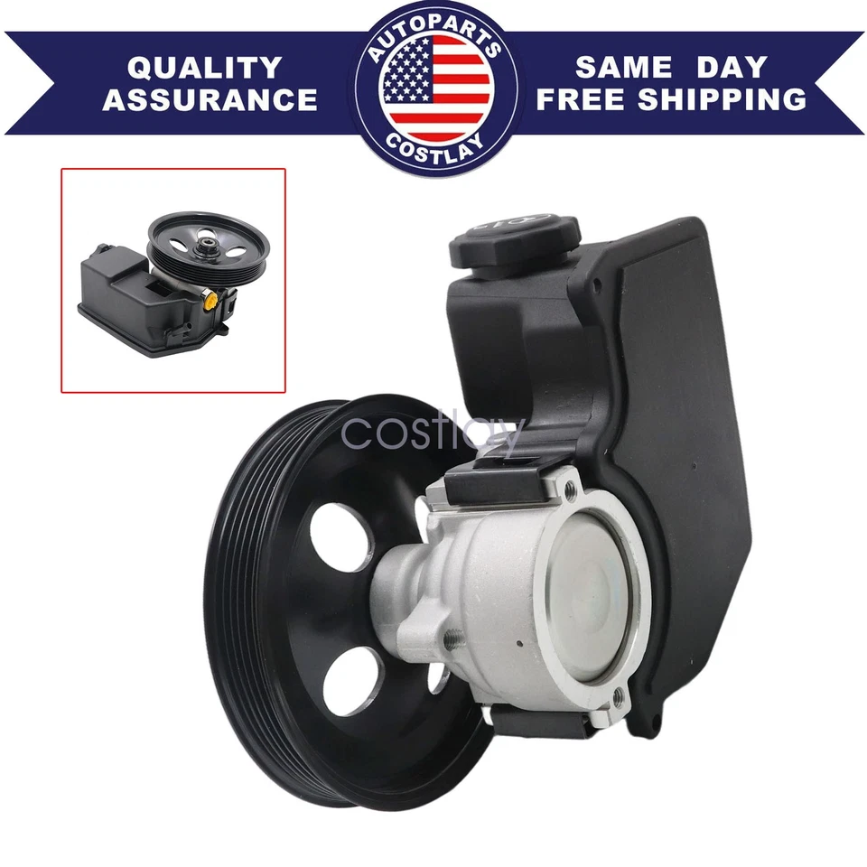 Bomba de dirección asistida con polea y depósito para Chevy Colorado GMC Canyon Isuzu Foto 1 de 4