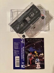 WORLD PARTY - PRIVATE REVOLUTION (UK CASSETTE TAPE) - Picture 1 of 6