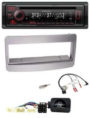 Kenwood Lenkrad CD USB Bluetooth DAB Autoradio für Toyota RAV 4 2001-2006 dunkel - Bild 1 von 4