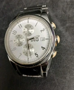 Dolce & Gabbana Chronograph Quartz Watch Stainless Steel 41mm -CP - Picture 1 of 6