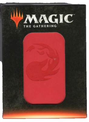 Ultra Pro Mountain Red Alcove Leather Flip Deck Box MTG Brand New - Image 1 of 3