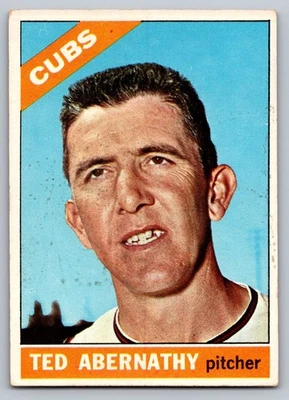 Ted Abernathy Chicago Cubs 1966 Topps #2 Foto 1 de 3