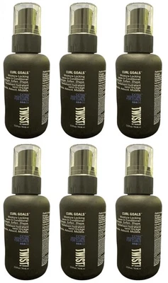 Acondicionador TWIST Curl Goals Bloqueo de Humedad, Tamaño de Viaje 2.5 OZ - 6 Pk Foto 1 de 2