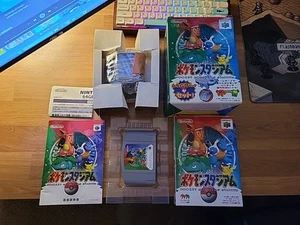 Pokemon Stadium Transfer Pak Nintendo 64 N64 JP w/Box Instructions Transfer Pak - Picture 1 of 14