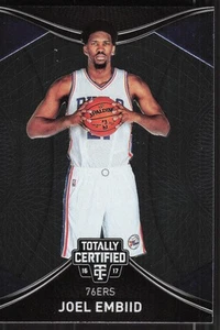 Joel Embiid, Panini 2016-17 totalmente certificado, #73, Philadelphia 76ers, - Imagen 1 de 2