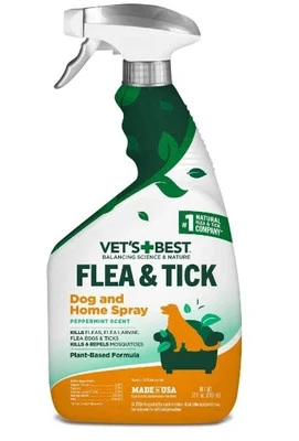 NEW   Vet's Best Flea and Tick Home Spray Flea Treatment for Dogs... - Image 1 of 4