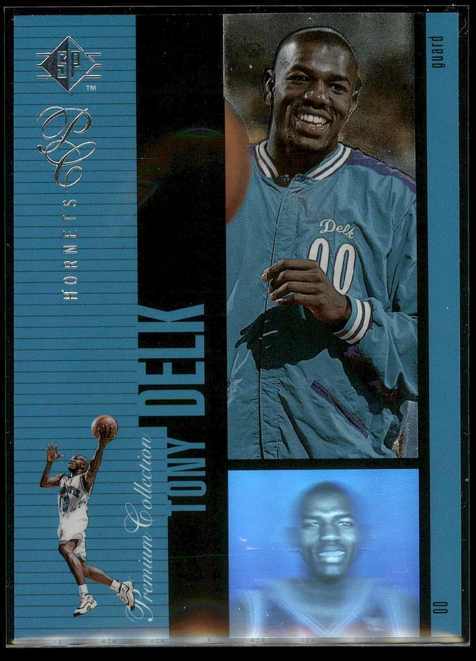 1996-97 SP #PC4 Tony Delk Premium Collection - Image 1 of 2