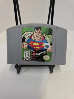 Videogame de ação e aventura Superman: Nintendo 64 N64 limpo testado e funcionando - Imagem 1 de 4
