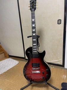 Electric Guitar Gibson Les Paul Slash Standard Vermillion Red Burst - Picture 1 of 7