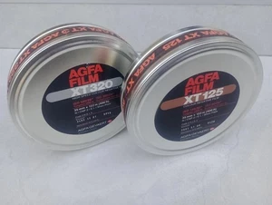 FILM NÉGATIF COULEUR AGFA XT 125 + AGFA XT 320, 2x 122 m - Photo 1/6