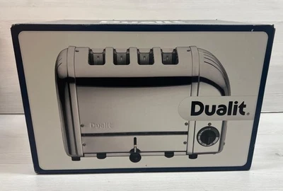 Dualit Vario Toaster | 4 Slice | Polished Stainless Steel Adjustable Width Slots - Image 1 of 4