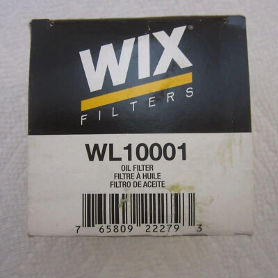 Filtro de aceite WIX WL10001 para Chevrolet Spark 2013-2015 1,2 L 4 cilindros 2014 Foto 1 de 4
