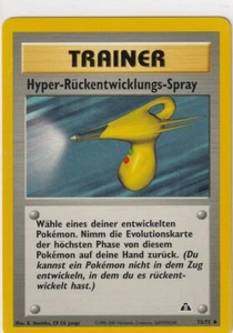 Pokemon Card Neo Revelation No. 73/75 Hyper Devolution Spray German - Picture 1 of 1