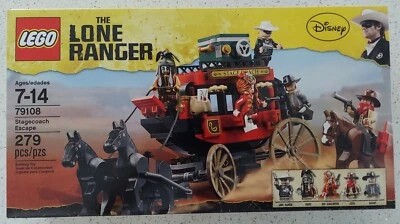 New LEGO The Lone Ranger STAGECOACH ESCAPE 79108 western cowboy indian calvary - Image 1 of 4