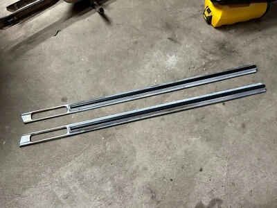 73-79 Ford F-150 XLT - Front FENDER upper MOLDING TRIM - pair LH RH trims set - Image 1 of 4