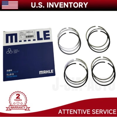 4PCS STD Piston Rings Set For VW Jetta Audi Skoda 1.8T 06B198151B 81.00mm Foto 1 de 4