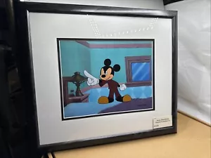 Disney's Topolino Works Topolino Produzione Originale cel Con Scatola Coa - Foto 1 di 12