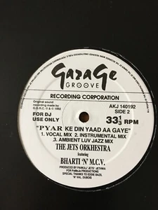 The Jets Orkhestra -Tum Mera Pyar Ho ( Bhangra 1992) - Picture 1 of 2