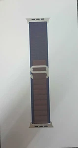 Genuine Apple Watch Band Alpine Loop (49mm) Indigo - Small(Fits 130mm-160mm) - Picture 1 of 4