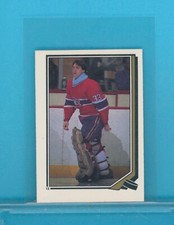 🥅 1987-88 O-Pee-Chee OPC Stickers #13 Patrick Roy Montreal CANADIANS HOF