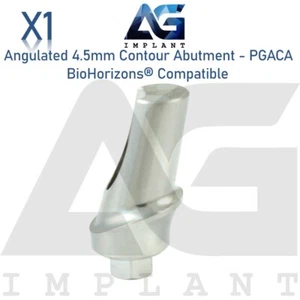 Angulated 15° Contour Titanium Fit BioHorizons® 4.5mm Green Platform - Picture 1 of 6