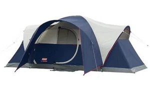 Coleman Elite Montana 8 Person 16x7' Family Camping Tent w/ WeatherTec & Rainfly - Picture 1 of 5