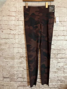 Gap Fit Power Full Length Legging Womens Small Maroon Camoflague High Rise Dry - Picture 1 of 17