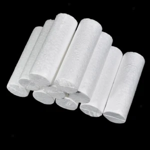 10pcs Cylinder Shape Polystyrene Styrofoam Foam Material for DIY 14x4.5cm - Picture 1 of 11