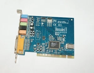Tarjeta de sonido PCI Hercules Muse 5.1 DVD (CMI8738) - Imagen 1 de 3