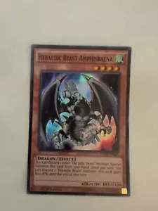 Heraldic Beast Amphisbaena - WSUP-EN003 - Super Rare - 1st Edition x1 - Near Min - Picture 1 of 1