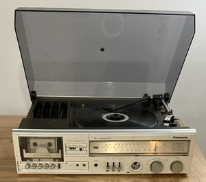 Vintage Panasonic Stereo System AM/FM Cassette Phono Model SE-1510 Parts - Picture 1 of 6
